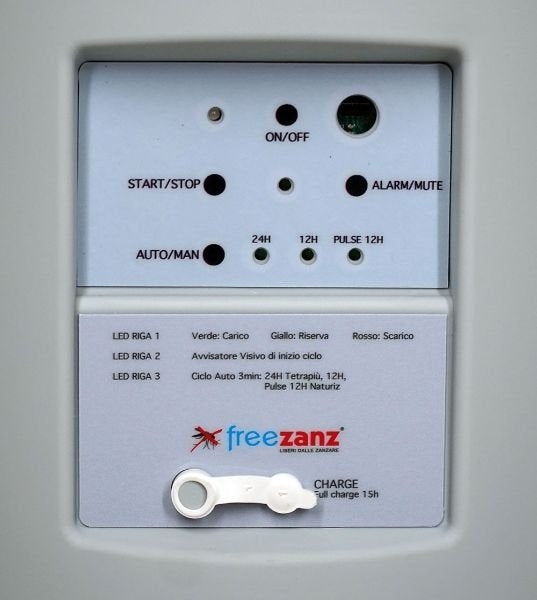 FreeZanz Zhalt Portable Antizanzare Portatile a Batteria Copertura 150 mq OMAGGIO - EmporiodiAntonio