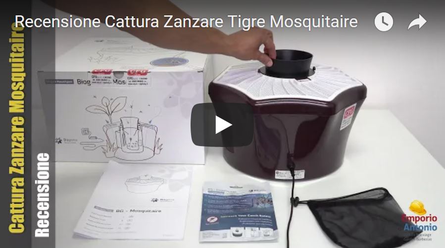 Video Recensione del Cattura zanzare Tigre Mosquitaire