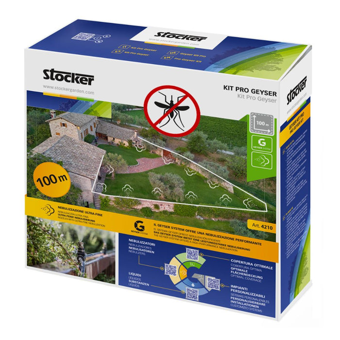 Kit impianto Pro 40 ugelli per sistema Geyser Stocker 4210