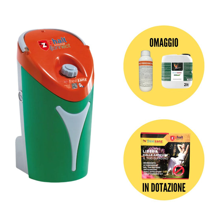 Freezanz Zhalt Evolution Connect Antizanzare Professionale fino a 1.500 mq + OMAGGIO