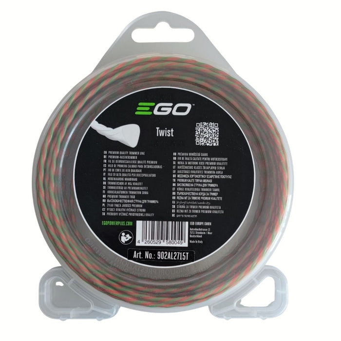 Filo Silenziato Twist Ritorto mm. 2,4x15 mt. Ego Power Plus  AL2415T