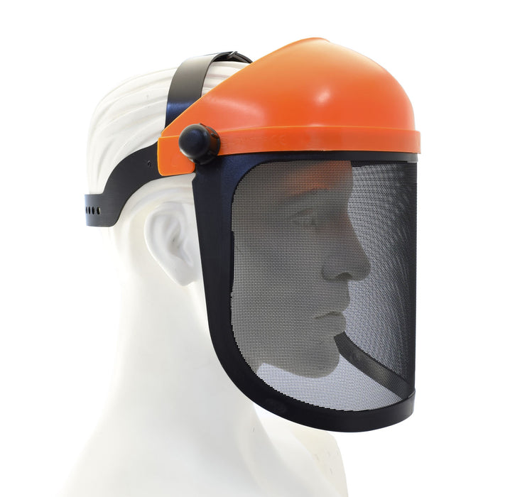 Visiera per Decespugliatore Professionale in Rete metallica