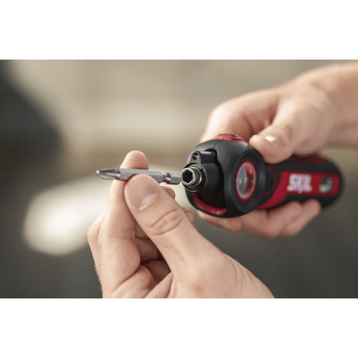 Cacciavite a batteria Skil 2714 Testa Orientabile con Accessori