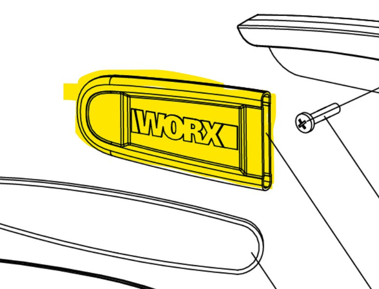 Copribarra Catena per Potatore Worx WG324