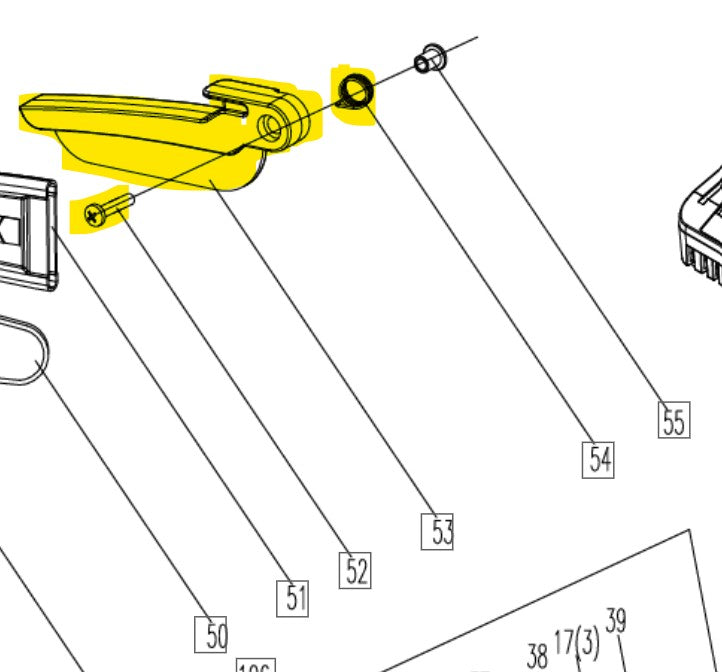 Protezione Barra Catena completa Potatore Worx WG324