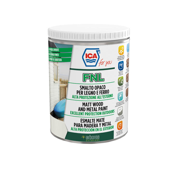 Ica Smalto Opaco All`Acqua Marrone Cioccolata FNL06