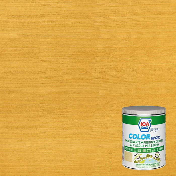 Ica Impregnante-Finitura Cerato All'Acqua Cedro Color Wax CLRW01