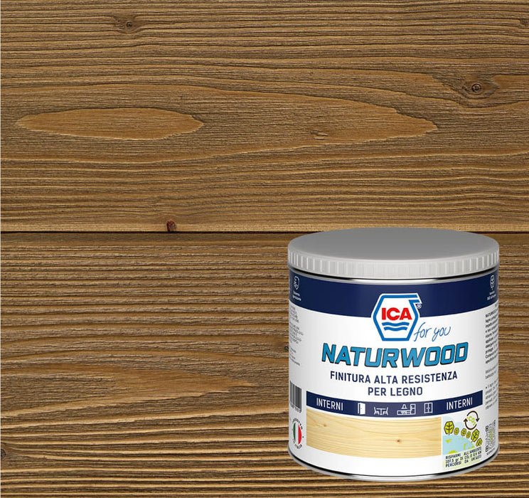 Naturwood Finitura Alta Resistenza per Legno da interno NTWB0 Extra Opaco formato 0,5lt.