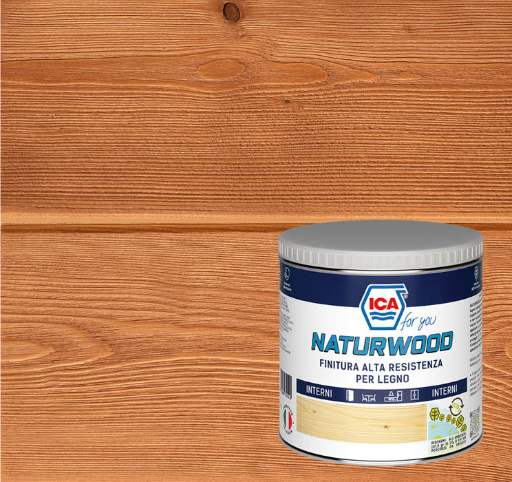 Naturwood Finitura Alta Resistenza per Legno da interno NTWB0 Extra Opaco formato 0,5lt.