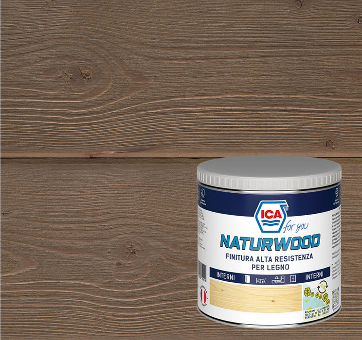 Naturwood Finitura Alta Resistenza per Legno da interno NTWB0 Extra Opaco formato 0,5lt.