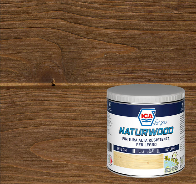 Naturwood Finitura Alta Resistenza per Legno da interno NTWB6 Semilucido formato 0,5lt.