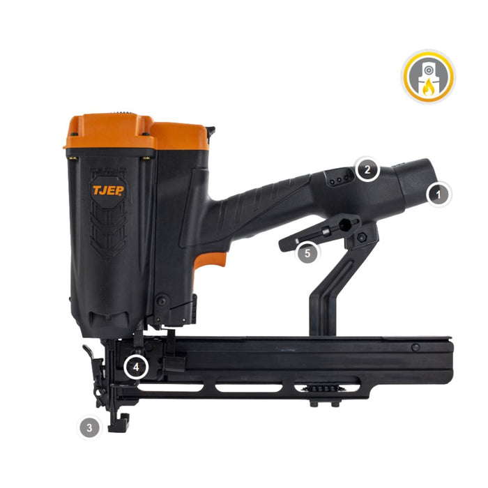 Graffatrice a Gas TJep PZ-16/50 GAS 3G