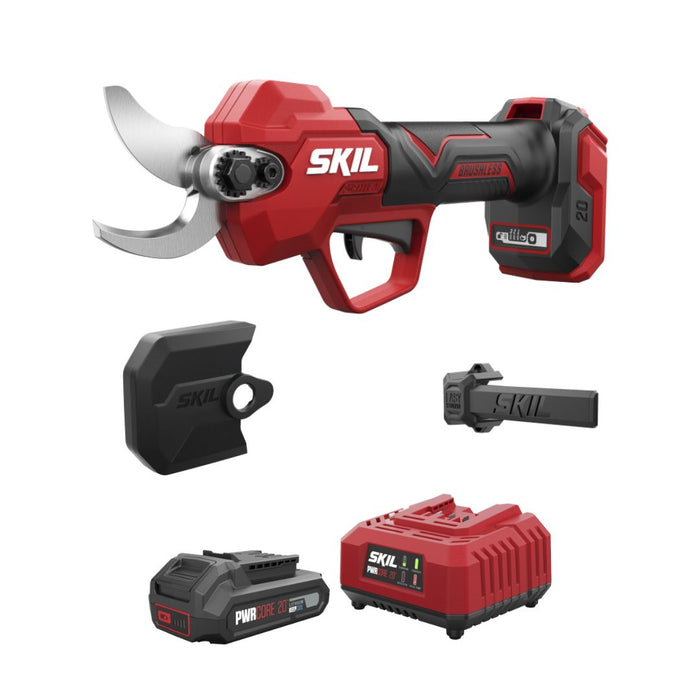 Forbice Potatura Elettronica Skil 0620BA - mm.28 - Completo di Batteria e Caricabatteria