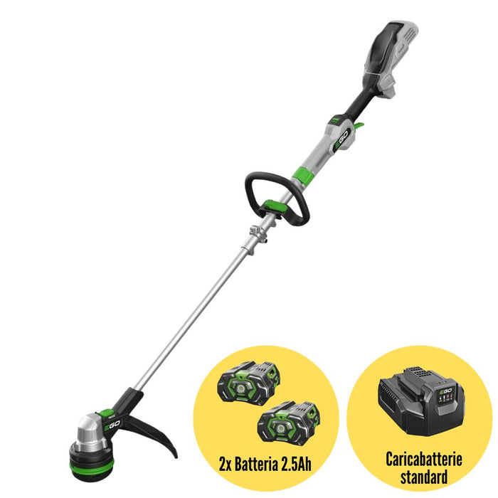 Decespugliatore batteria Ego Power Plus ST1401E 56 Volt Completo di 2 Batterie e Caricabatteria