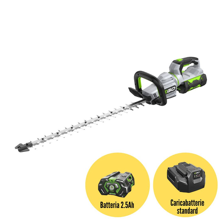 Tagliasiepi Ego Power Plus HT2601E 56 Volt da cm.66 con batteria e caricabatteria