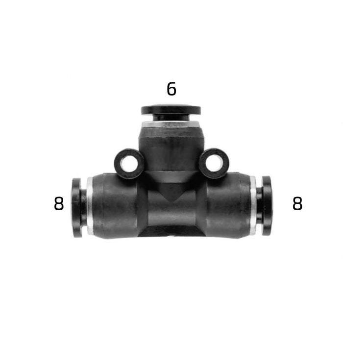 Raccordo a T 8-6-8 per Geyser Lite - Geyser PRO di Stocker