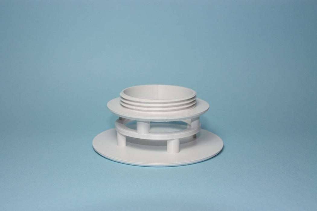 Terminale Camino Stufa filettato 60mm Camper Caravan compatibile AK-3 AK-5 - ASA