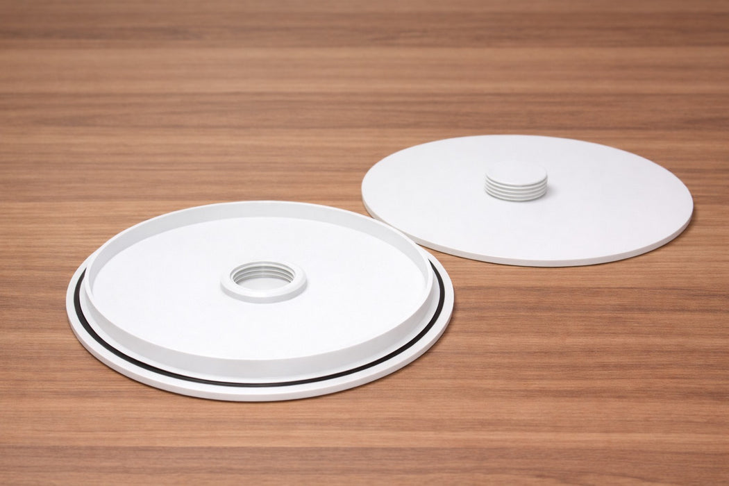 Tappo Copriforo su misura per vetro vetrina - guarnizione chiusura ventilazione