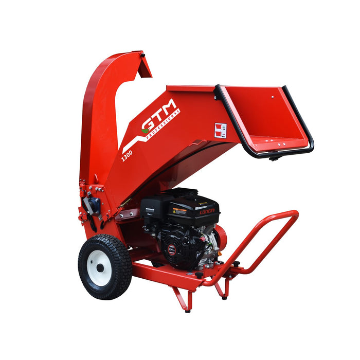 Biotrituratore GTS1300C Compo GTM Motore Loncin Benzina 15CV 2in1 Avviamento Elettrico