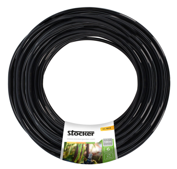 Tubo nero da mm.8 x25 metri per impianto Geyser Lite - Geyser PRO di Stocker  4271