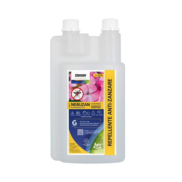 Nebuzan repellente anti-zanzare 1lt per sistema Geyser Stocker