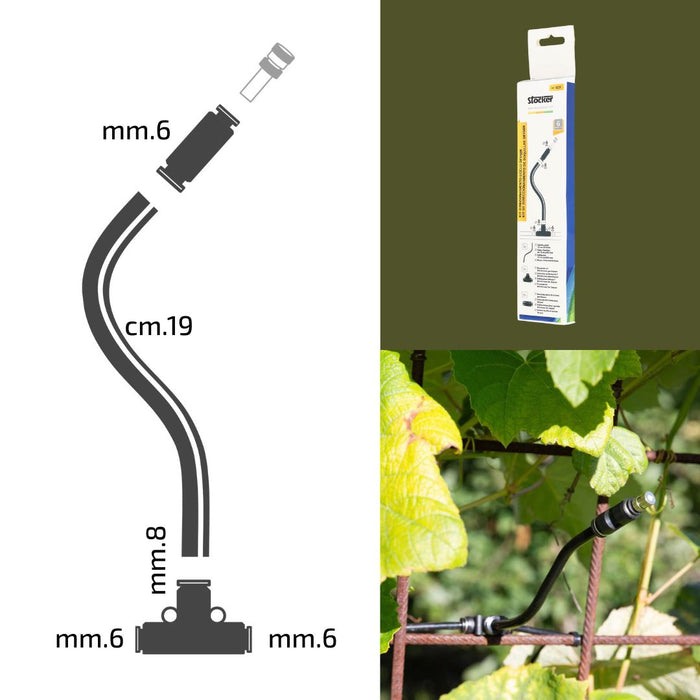 Kit Direzionamento Ugelli per impianto cm.19 Geyser Lite - Geyser PRO di Stocker - 4221