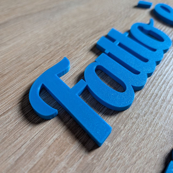 Scritta Motivazionale 3D "Fatto è meglio che perfetto" - Decorazione Parete Ufficio e Casa