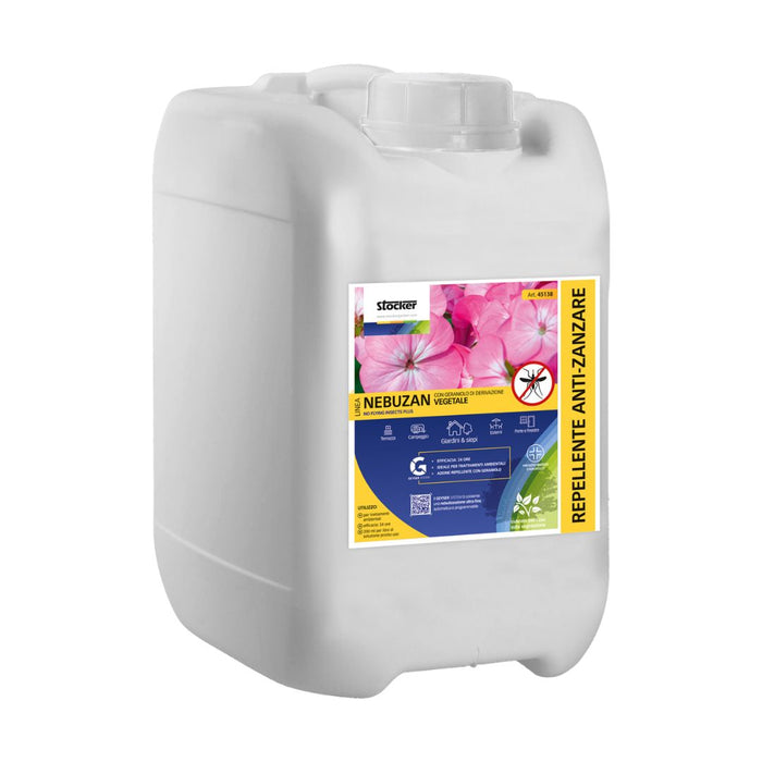 Nebuzan repellente anti-zanzare 5lt per sistema Geyser Stocker