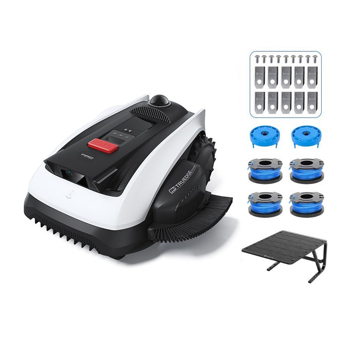 Ecovacs GOAT O1200 LiDAR PRO – Robot Tagliaerba Senza Filo Perimetrale (fino a 1200mq) + Care Kit e Garage Omaggio