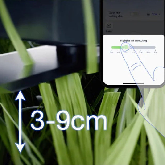 Ecovacs GOAT A3000 LiDAR PRO – Robot Tagliaerba Senza Filo Perimetrale (fino a 3000mq)