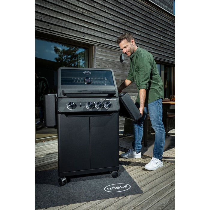 Barbecue a Gas ALLFLAME Peer 3 Rosle