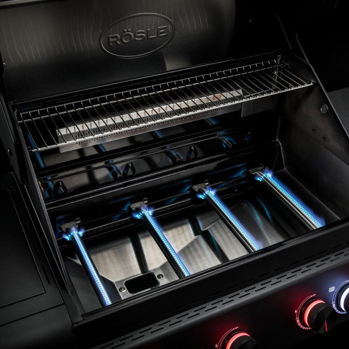 Barbecue a Gas ALLFLAME Hero 4 Rosle