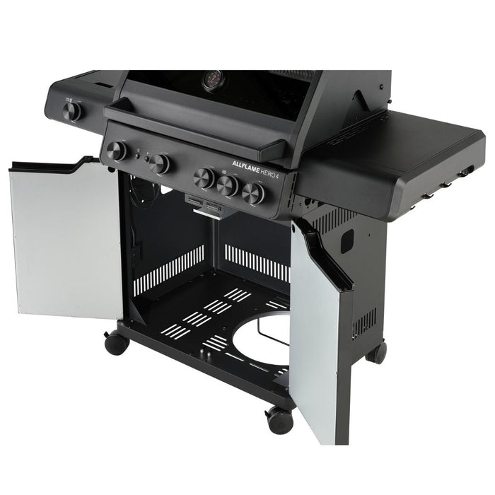 Barbecue a Gas ALLFLAME Hero 4 Rosle