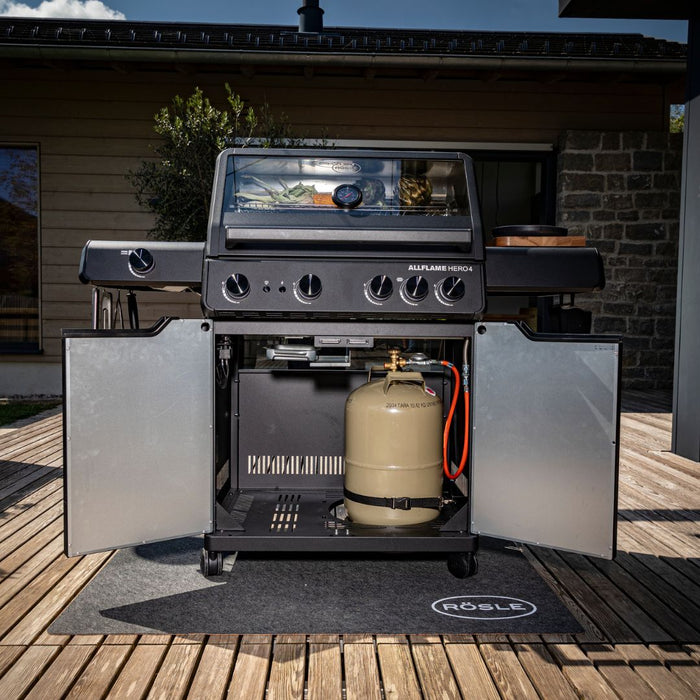 Barbecue a Gas ALLFLAME Hero 4 Rosle