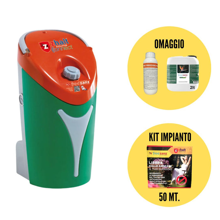 Freezanz Zhalt Evolution Connect Antizanzare Professionale fino a 1.500 mq + OMAGGIO