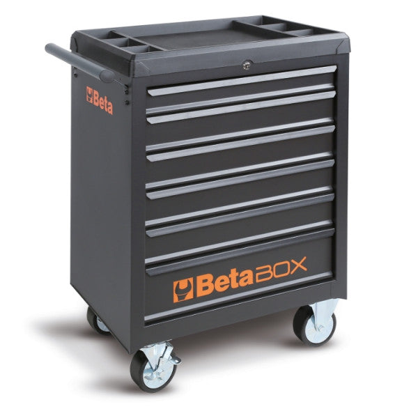 Carrello Portautensili Cassettiera mobile con 6 cassetti Beta C04BOX-0 vuoto