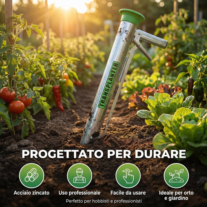 Trapiantatore Piantatore Professionale per Bulbi e Piante Transplanter - ex Bazukka