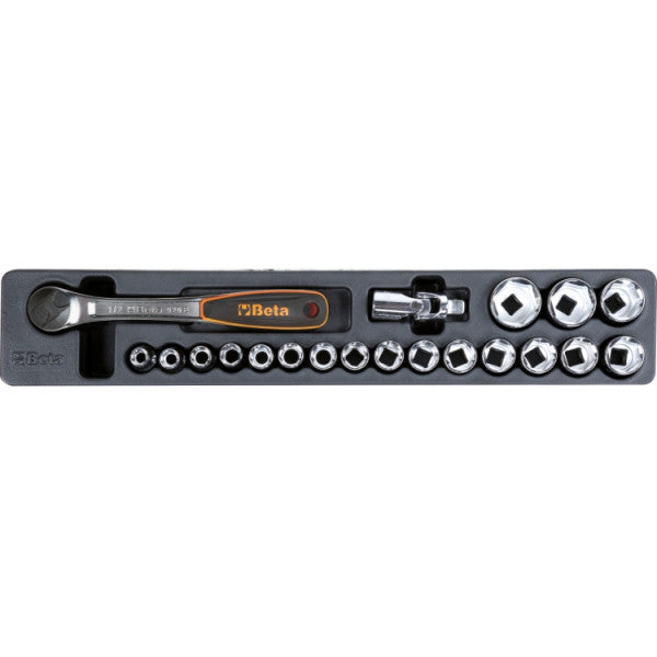 Valigetta Porta attrezzi in lamiera Beta Worker BW 2120L-E/91 - con 91 utensili