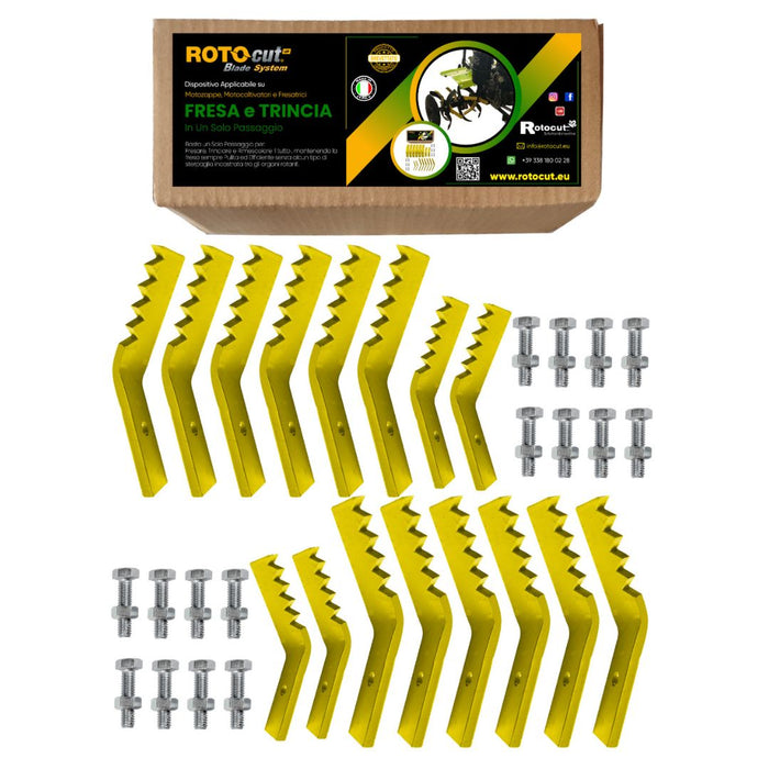 Sistema Rotocut ULTRA Trincia per Motozappa o Motocoltivatore
