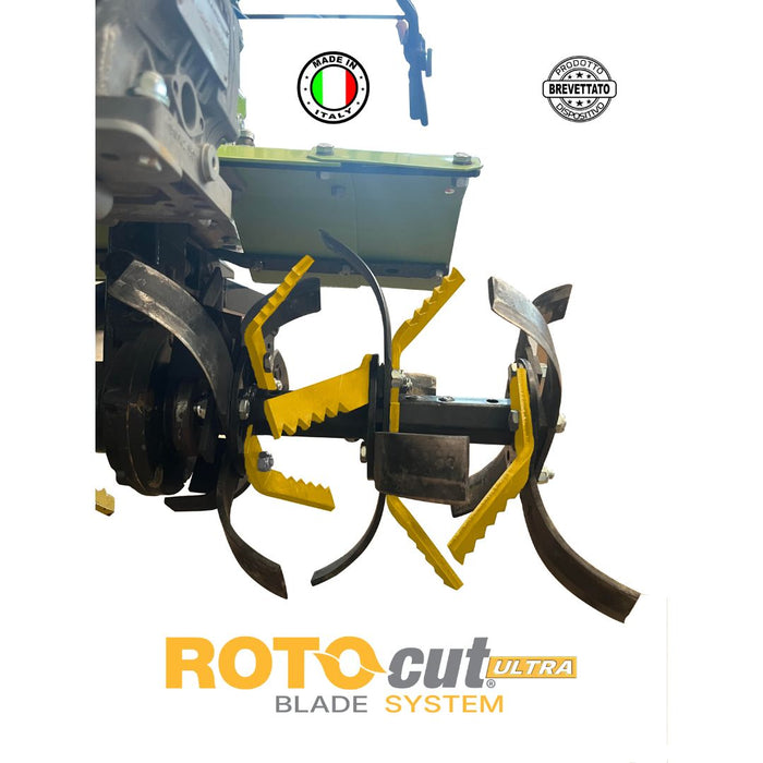 Sistema Rotocut ULTRA Trincia per Motozappa o Motocoltivatore