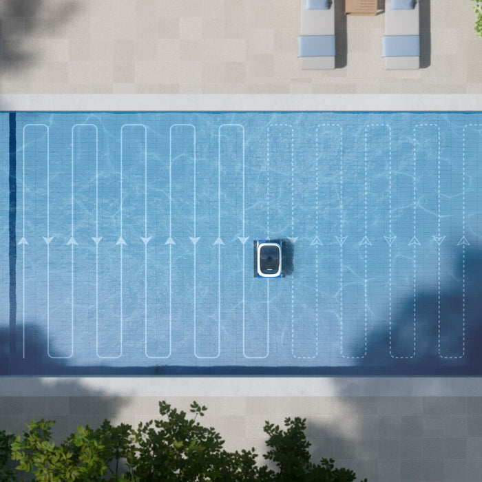 Ecovacs Ultramarine P1 – Robot Pulitore Piscina Automatico con Aspirazione UltraPure