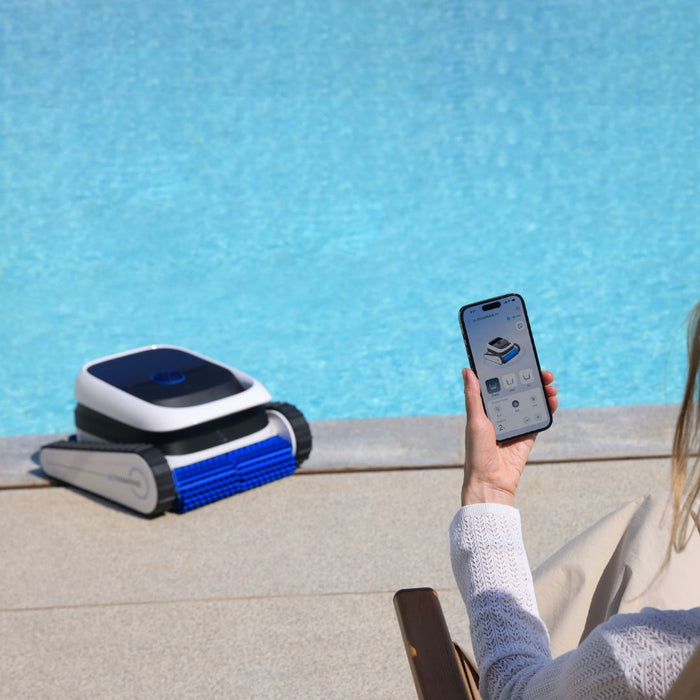 Ecovacs Ultramarine P1 – Robot Pulitore Piscina Automatico con Aspirazione UltraPure