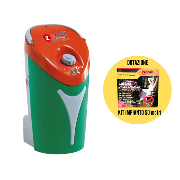 Freezanz Zhalt Evolution Connect Antizanzare Professionale fino a 1.500 mq + Impianto 50mt