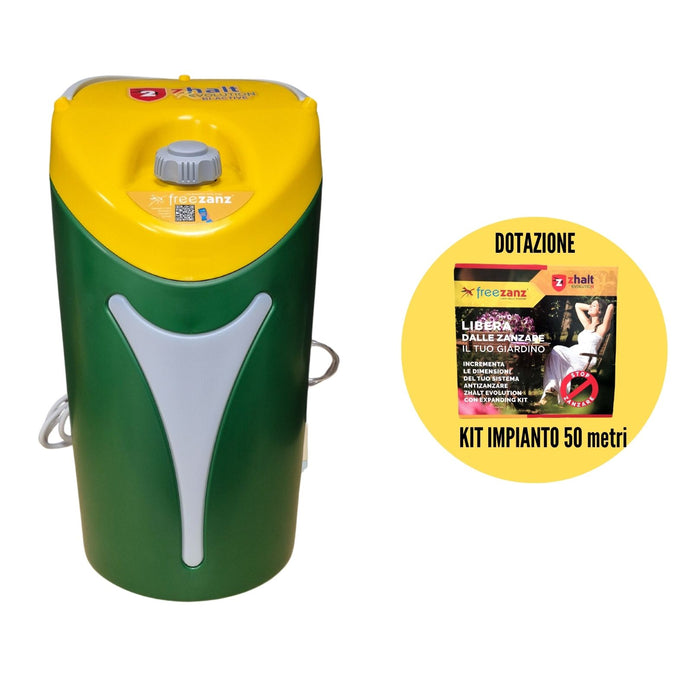 Freezanz Zhalt Revolution Connect Antizanzare Professionale fino a 1.500 mq Bi-Active + Impianto 50mt