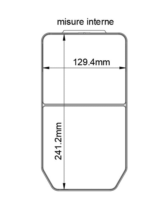 Coperchio camino boiler Camper Caravan Truma compatibile KBS2 70121-01 - serie 2