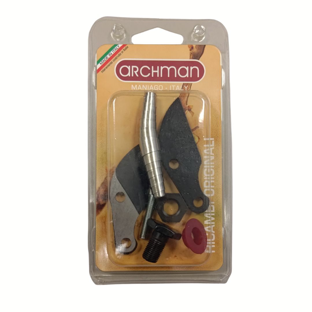 Archman 223 Forbice Doppio-Taglio, Lame Teflonate Intercambiabili, 21 cm
