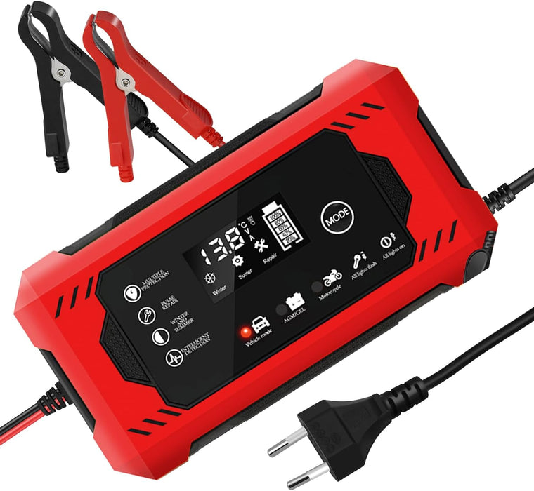 Caricabatterie per auto - Funzione di avviamento - 12 / 24 V - 70 A - Compatto Caricabatterie per auto - Funzione di avviamento - 12 / 24 V - 70 A - Compatto