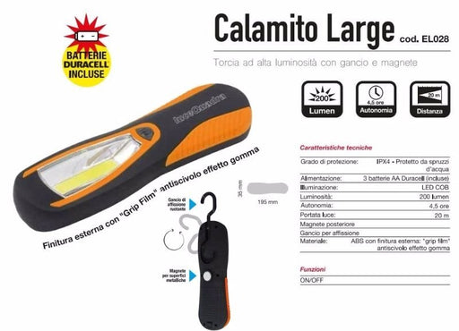 Torcia Calamito Large Con Calamita Cfg El028 - EmporiodiAntonio
