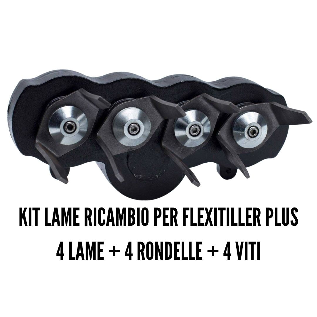 Lame Per Decespugliatore Greenstar 516174 - Compatibili Con Trituratore AL-KO Easy Crush LH2800