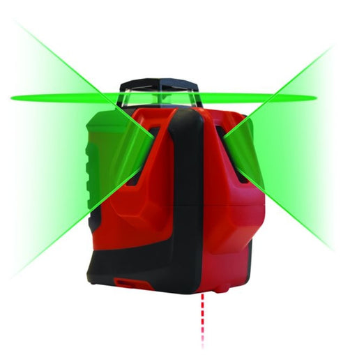 Livella Laser Autolivellante Metrica H360 + 2V + 1D Raggio Verde 61380 - EmporiodiAntonio